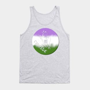 Courage Token - GQ Pride Tank Top